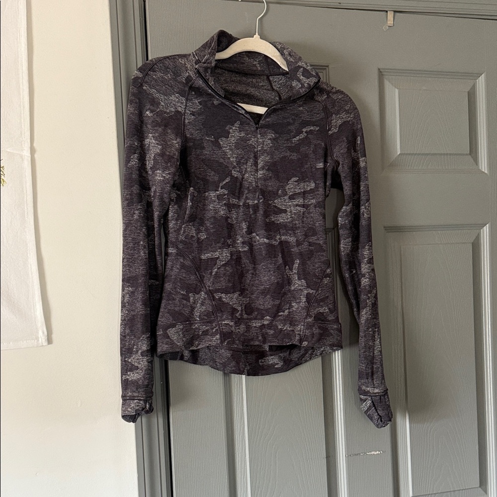 lululemon athletica Black Camo Women's Top